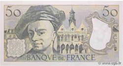 50 Francs QUENTIN DE LA TOUR Petit numéro FRANCE  1987 F.67.13A47 UNC