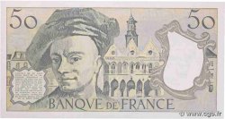 50 Francs QUENTIN DE LA TOUR Petit numéro FRANCE  1990 F.67.16A59 UNC-