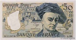50 Francs QUENTIN DE LA TOUR FRANCE  1989 F.67.15