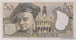 50 Francs QUENTIN DE LA TOUR FRANKREICH  1980 F.67.06 fST+