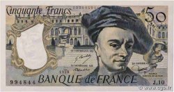 50 Francs QUENTIN DE LA TOUR FRANCE  1978 F.67.03