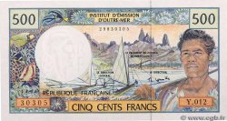 500 Francs FRENCH PACIFIC TERRITORIES  2000 P.01e