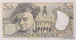 50 Francs QUENTIN DE LA TOUR FRANKREICH  1991 F.67.17 fST+
