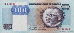 1000 Kwanzas ANGOLA  1984 P.121a
