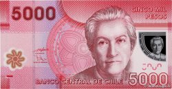 5000 Pesos CHILE  2009 P.163