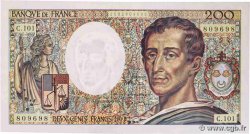 200 Francs MONTESQUIEU alphabet 101 FRANCE  1992 F.70bis.01