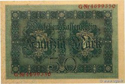 50 Mark DEUTSCHLAND  1914 P.049b fST+