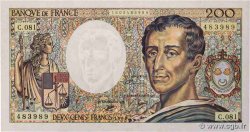 200 Francs MONTESQUIEU FRANCE  1990 F.70.10a