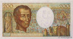 200 Francs MONTESQUIEU FRANKREICH  1981 F.70.01 fST