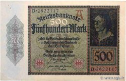 500 Mark DEUTSCHLAND  1922 P.073