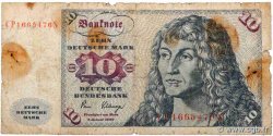 10 Deutsche Mark GERMAN FEDERAL REPUBLIC  1980 P.31d