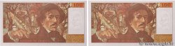100 Francs DELACROIX imprimé en continu Consécutifs FRANKREICH  1993 F.69bis.08 fST