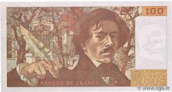 100 Francs DELACROIX modifié Petit numéro FRANCE  1987 F.69.11A116 UNC
