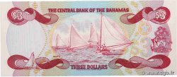 3 Dollars BAHAMAS  1984 P.44a ST