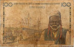 100 Francs Félix Éboué BCEAEC GABUN  1961 A.234a fS