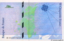 50 Francs SAINT-EXUPÉRY Fauté FRANCE  1992 F.72.01T UNC