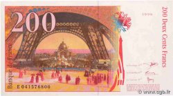 200 Francs EIFFEL Sans STRAP Fauté FRANCE  1996 F.75f4.03 AU