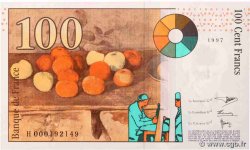 100 Francs CÉZANNE FRANKREICH  1997 F.74.01 ST