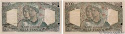 1000 Francs MINERVE ET HERCULE Faux FRANCE  1945 F.41.06x XF