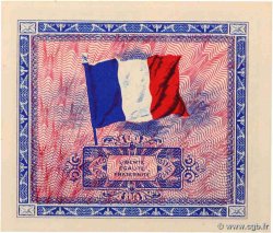 2 Francs DRAPEAU FRANKREICH  1944 VF.16.02 VZ