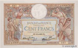 100 Francs LUC OLIVIER MERSON type modifié FRANCE  1939 F.25.41 UNC-