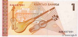 1 Som KYRGYZSTAN  1994 P.07a UNC