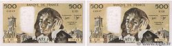 500 Francs PASCAL Consécutifs FRANCE  1980 F.71.22 UNC-