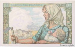 10 Francs MINEUR FRANKREICH  1941 F.08.01 fST