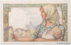 10 Francs MINEUR FRANKREICH  1942 F.08.03 VZ+