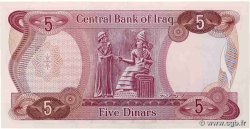 5 Dinars IRAK  1973 P.064 ST