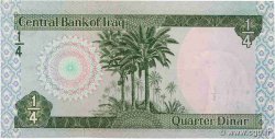 1/4 Dinar IRAQ  1973 P.061 UNC
