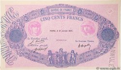 500 Francs BLEU ET ROSE Faux FRANKREICH  1921 F.30.00x