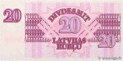 20 Rublu LETTONIE  1992 P.39 NEUF