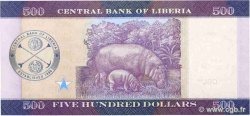 500 Dollars LIBERIA  2016 P.36a FDC