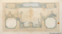 1000 Francs CÉRÈS ET MERCURE type modifié FRANCE  1938 F.38.19 F+