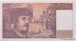 20 Francs DEBUSSY FRANCE  1986 F.66.07A16 AU-
