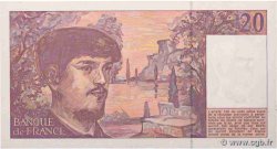 20 Francs DEBUSSY à fil de sécurité FRANKREICH  1993 F.66bis.04A38 fST+