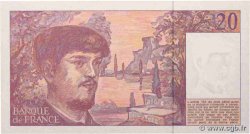 20 Francs DEBUSSY à fil de sécurité FRANKREICH  1993 F.66bis.05A41 ST