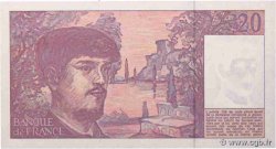 20 Francs DEBUSSY à fil de sécurité FRANKREICH  1993 F.66bis.05A45 fST+