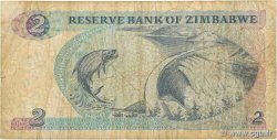 2 Dollars ZIMBABWE  1994 P.01d B