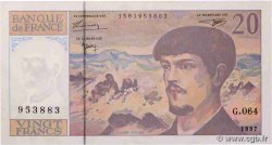 20 Francs DEBUSSY Modifié FRANCE  1997 F.66ter.02-64