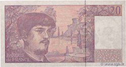 20 Francs DEBUSSY à fil de sécurité FRANCE  1990 F.66bis.01-31 VF