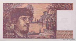 20 Francs DEBUSSY FRANKREICH  1986 F.66.07W16 fST