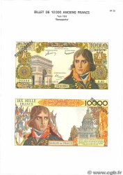 10000 Francs BONAPARTE Planche FRANCE  1975 F.51pl