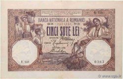 500 Lei RUMÄNIEN  1919 P.022c