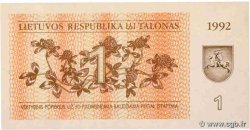 1 Talonas LITAUEN  1992 P.39