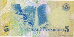 5 Maloti LESOTHO  1989 P.10a ST