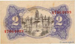 2 Pesetas SPANIEN  1938 P.095 fVZ