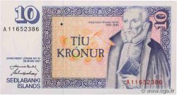 10 Kronur ISLAND  1961 P.48a