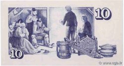 10 Kronur ISLAND  1961 P.48a ST